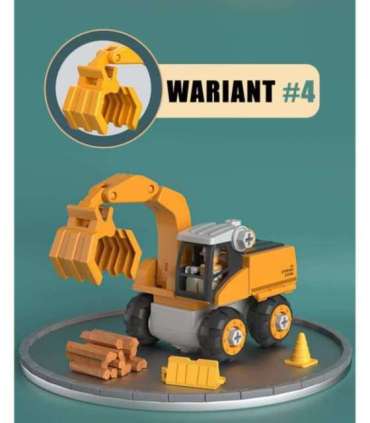 WOOPIE Mega ehitusplats 5-ühes XXL isetegemise komplekt kokkupanekuks