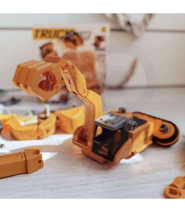 WOOPIE Mega ehitusplats 5-ühes XXL isetegemise komplekt kokkupanekuks