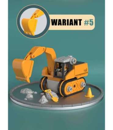 WOOPIE Мега строительная площадка 5 в 1 XXL набор для самостоятельной сборки