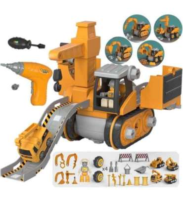 WOOPIE Мега строительная площадка 5 в 1 XXL набор для самостоятельной сборки