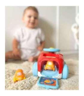 WOOPIE BABY autode katapuldi komplekt