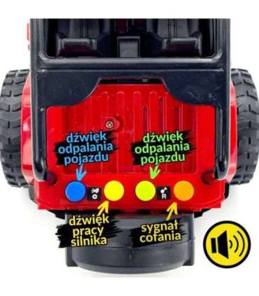 WOOPIE Jeep maastur heliga ja valgustusega