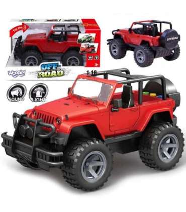 WOOPIE Jeep maastur heliga ja valgustusega