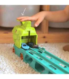 WOOPIE mängu dinosaurusveoauto rada 2,1 m mänguautodele