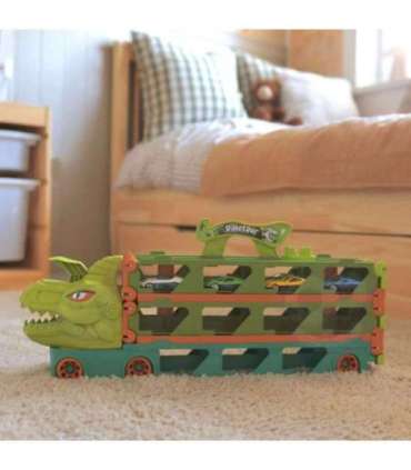 WOOPIE mängu dinosaurusveoauto rada 2,1 m mänguautodele