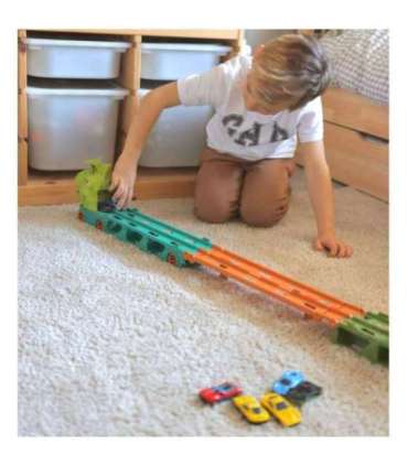 WOOPIE игрушечный грузовик-динозавр, трек 2,1 м для машинок