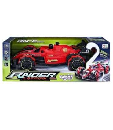 WOOPIE kaugjuhtimispultiga trikiauto RAIDER - suitsuefekt