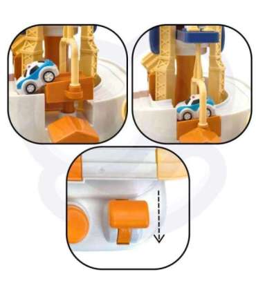 WOOPIE Интерактивный автотрек "Космическое приключение панды"