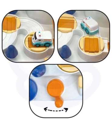 WOOPIE Интерактивный автотрек "Космическое приключение панды"