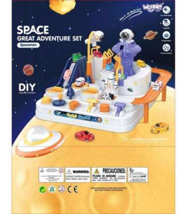 WOOPIE interaktiivne takistusrada autodele 'Astronaudi seiklus'