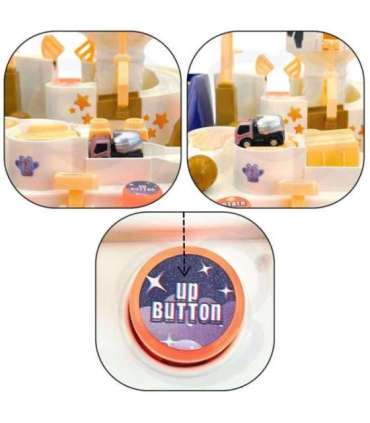 WOOPIE interaktiivne autode takistusrada 'Astronaudi kosmiline seiklus'