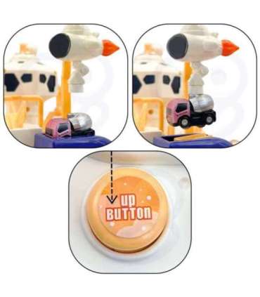 WOOPIE interaktiivne autode takistusrada 'Astronaudi kosmiline seiklus'