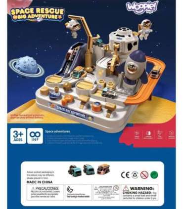 WOOPIE interaktiivne autode takistusrada 'Astronaudi kosmiline seiklus'