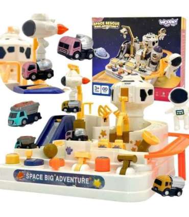 WOOPIE interaktiivne autode takistusrada 'Astronaudi kosmiline seiklus'