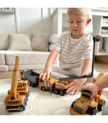 WOOPIE большой набор строительной техники 6 в 1