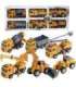 WOOPIE suur 6-ühes ehitusmasinate komplekt