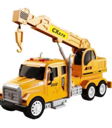 WOOPIE интерактивный кран-грузовик с подвижным крюком 1:14