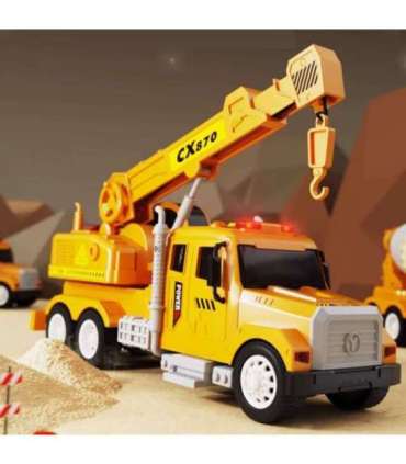 WOOPIE интерактивный кран-грузовик с подвижным крюком 1:14