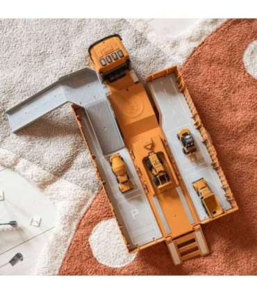 WOOPIE Грузовик 6-в-1 Набор для строительства Кран Машинки с заводным механизмом Аксессуары