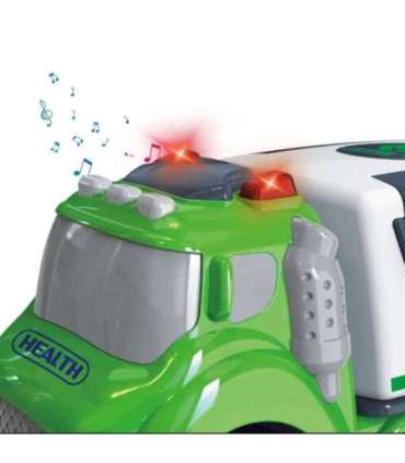 WOOPIE CITY TRUCK Мусоровоз — звуковые и световые эффекты