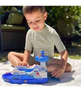 WOOPIE interaktiivne politseipatruulpaat - skaala 1:16 + 3 autot