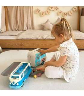 WOOPIE XL kamper nukudele - telkimiskomplekt haagisega