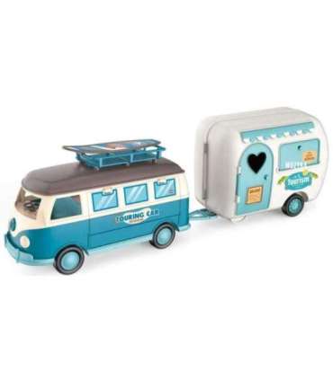 WOOPIE Кампер XL для кукол - кемпинговый набор с прицепом