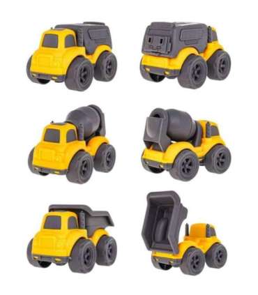 WOOPIE 4-ühes puksiirauto ja ehitusmasinate komplekt