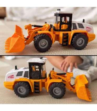 WOOPIE строительный экскаватор-погрузчик 1:16 со световыми и звуковыми эффектами