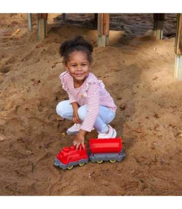 BIG товарный вагон с самосвальным кузовом - игрушка на ремень