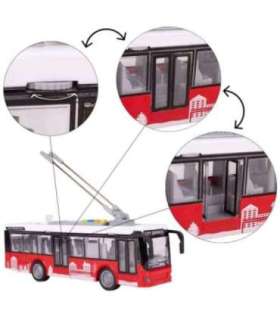 WOOPIE интерактивный электрический автобус/троллейбус 1:16