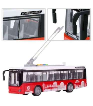 WOOPIE interaktiivne elektriline buss/trollibuss 1:16