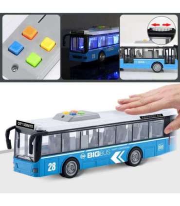 WOOPIE интерактивный электрический городской автобус 1:16