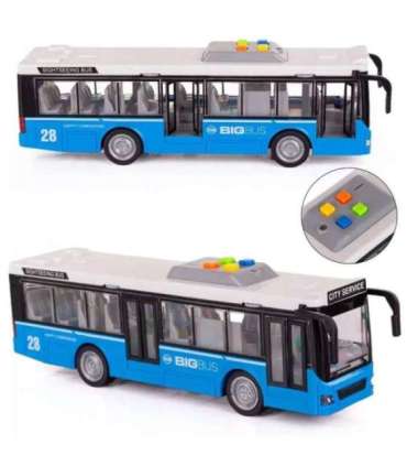 WOOPIE интерактивный электрический городской автобус 1:16