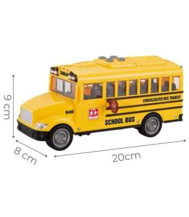 WOOPIE interaktiivne elektriline koolibuss 1:20