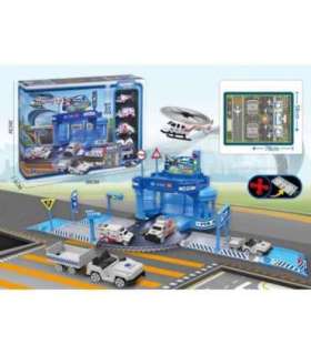 WOOPIE teemapakett: lennujaama politseijaoskond autode ja helikopteriga, 37 osa.