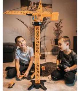 WOOPIE kraana pultjuhtimine 103 cm R/C veok-ekskavaator + 4 tarvikut