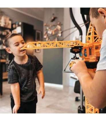 WOOPIE Кран радиоуправляемый 103 см R/C, грузовик-экскаватор + 4 аксессуара