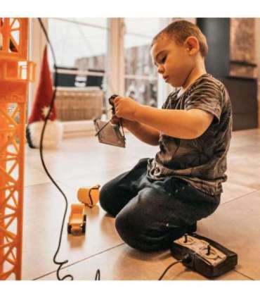 WOOPIE Кран радиоуправляемый 103 см R/C, грузовик-экскаватор + 4 аксессуара