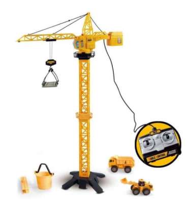 WOOPIE Кран радиоуправляемый 103 см R/C, грузовик-экскаватор + 4 аксессуара