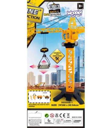 WOOPIE Кран радиоуправляемый 103 см R/C, грузовик-экскаватор + 4 аксессуара