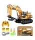 WOOPIE suur puldiga juhitav ekskavaator roomikutel, 7 funktsiooni, heli + tegevus.