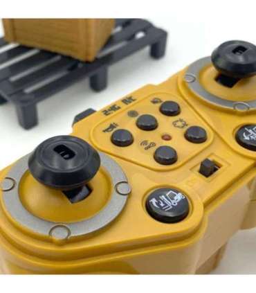 WOOPIE Zdalnie Sterowany Wózek Widłowy 2w1 Dźwig RC - Skala 1:24