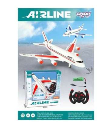 WOOPIE Zdalnie Sterowany Samolot Pasażerski Airline