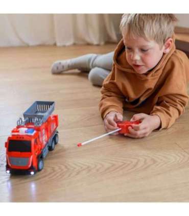 WOOPIE kaugjuhtimisega tuletõrjeauto tõstukiga