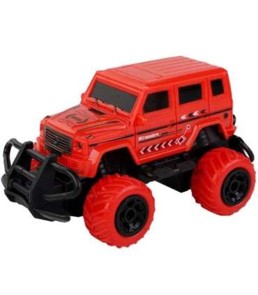 WOOPIE puldiga juhitav RC maastur Jeep LED-tuledega