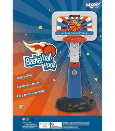 WOOPIE korvpallikomplekt reguleeritav 99 - 125 cm + pall + pump