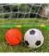 WOOPIE 2-ühes komplekt: korvpall ja jalgpalli värav + pallid