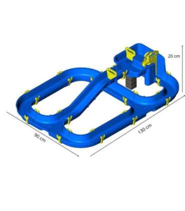 BIG Waterplay водная трасса Niagara, 41 элемента.