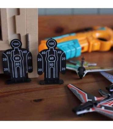 WOOPIE automaatne lennukite viskepüstol + 4 lennukit